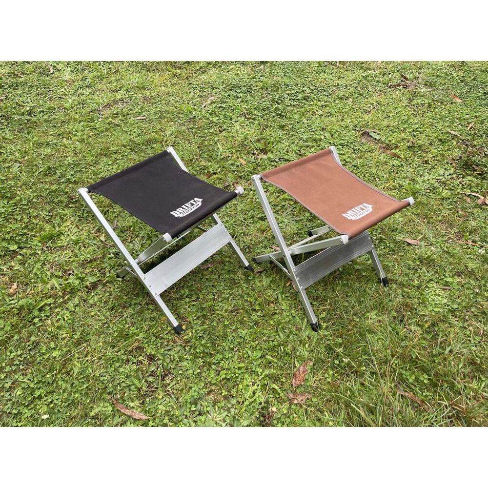 Drifta Folding Camp Stool Black