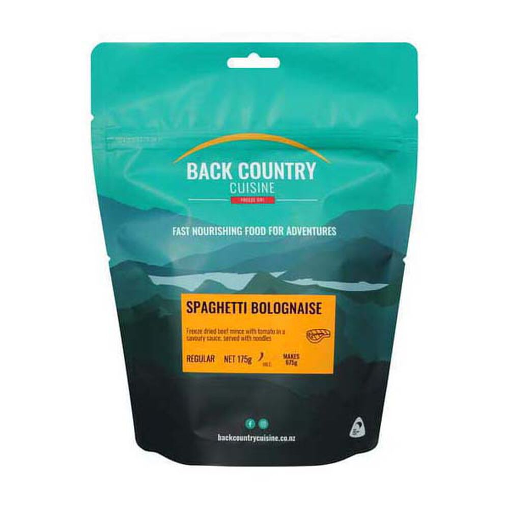 Back Country Cuisine Freeze Dried Spaghetti Bolognese 2 Serves