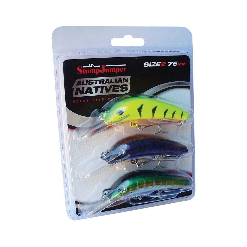 JJS Lures StumpJumper Australian Natives Value Pack 75mm