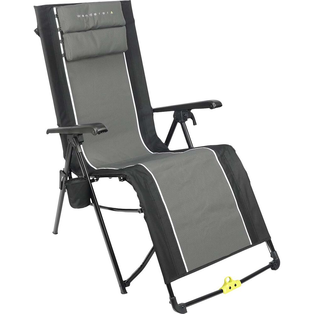 Wanderer Quad Fold Compact Lounger 130kg