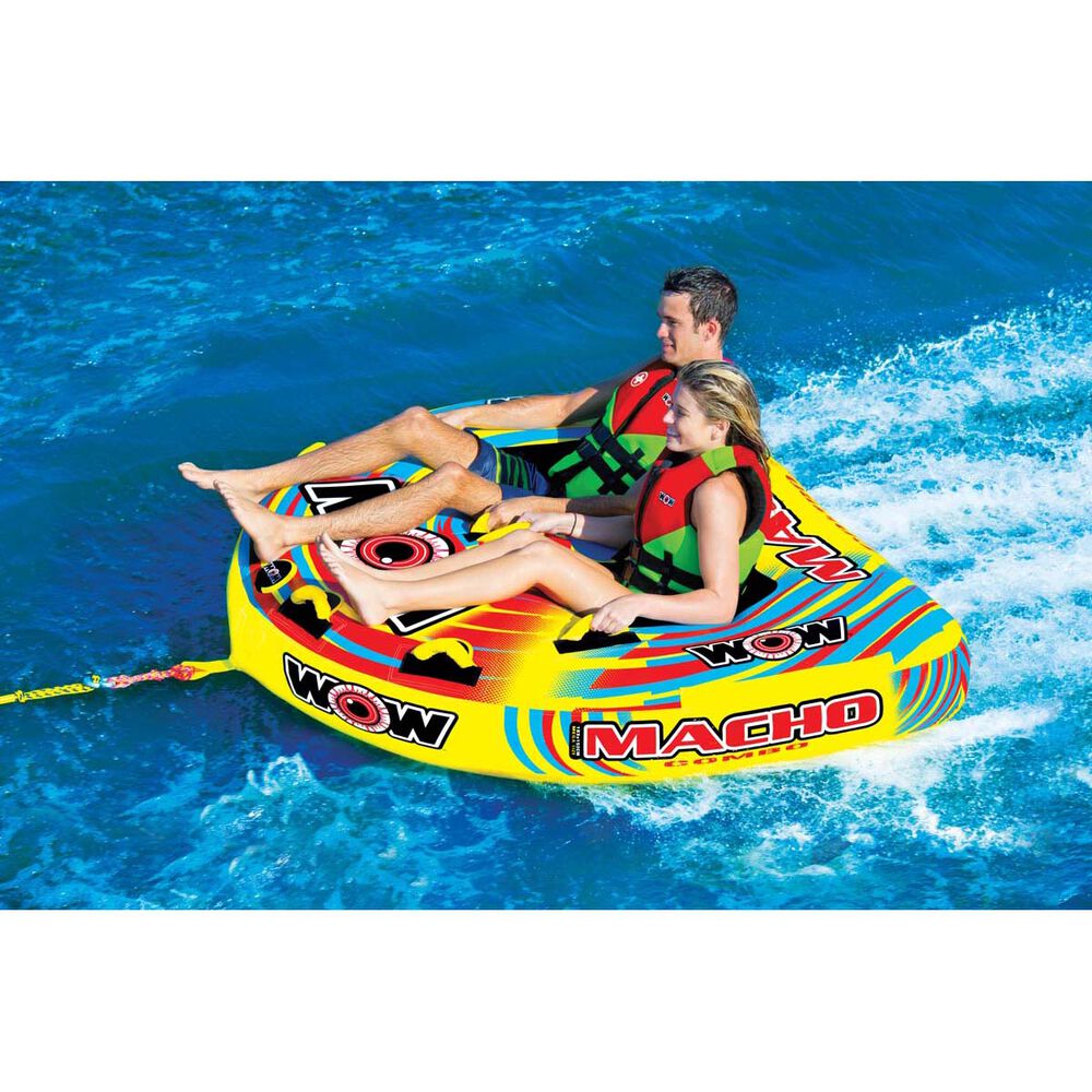 WOW Macho Cockpit 2 Person Tow Tube