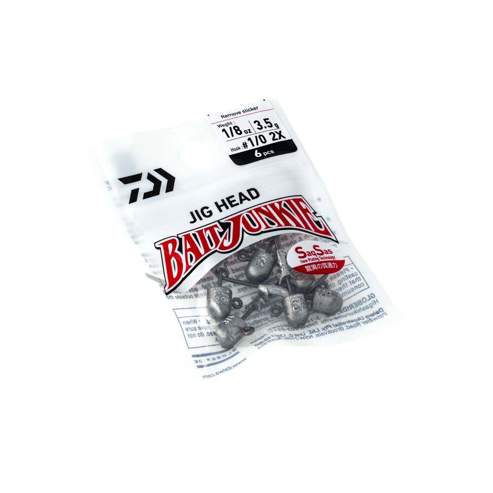 Daiwa Bait Junkie 2X Jig Heads