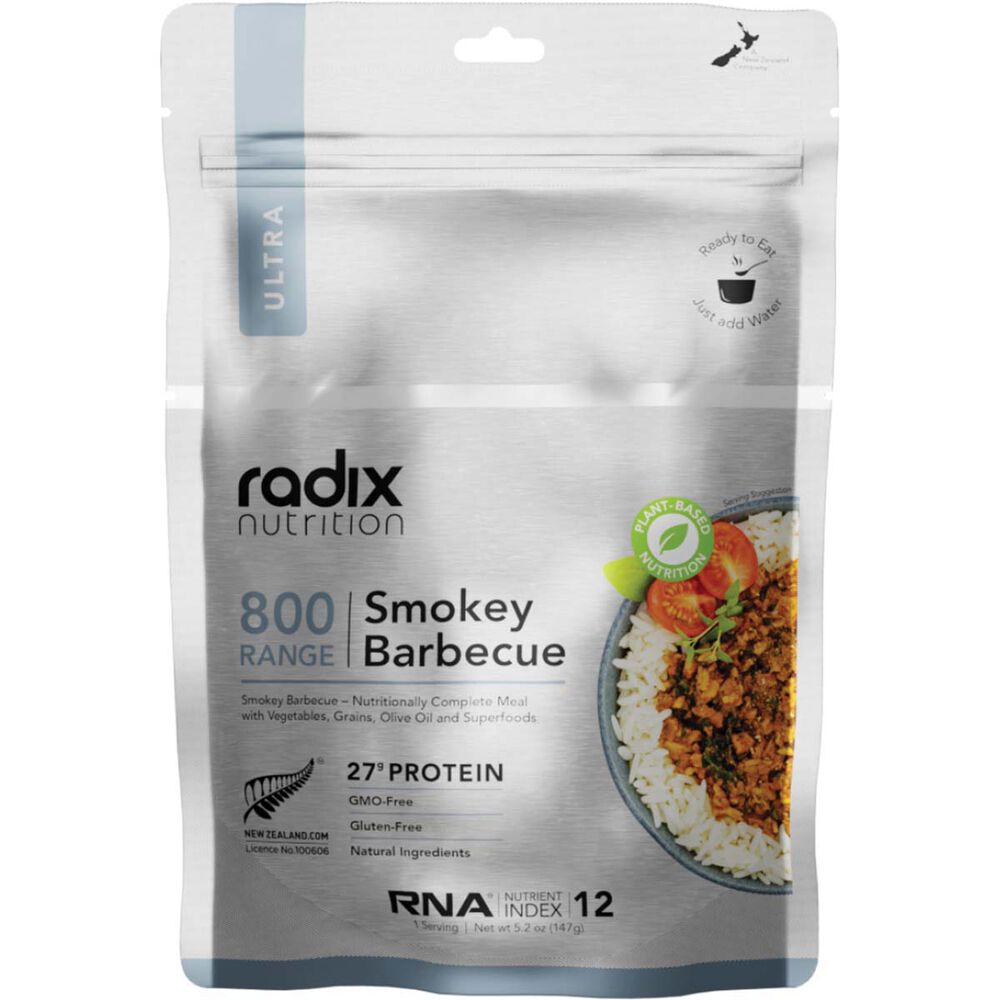 Radix Nutrition Freeze Dried Plant Based Smokey BBQ Ultra 800kcal