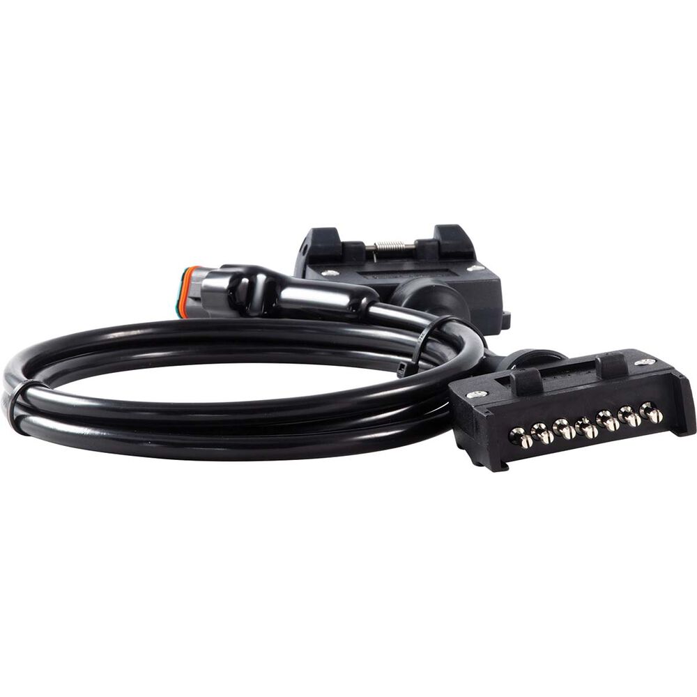 Elecbrakes Flat 7 Pin to Flat 12 Pin Trailer Adaptor