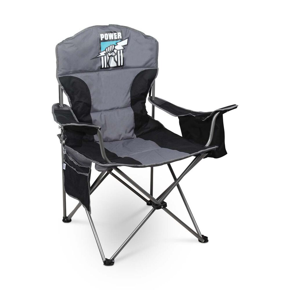 AFL Port Adelaide Power Cooler Arm Chair 130kg