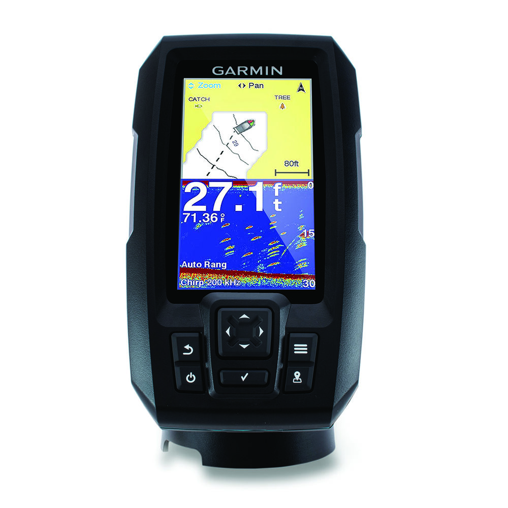 Garmin Striker Plus 4 Fish Finder Including Transducer and Built-In GPS