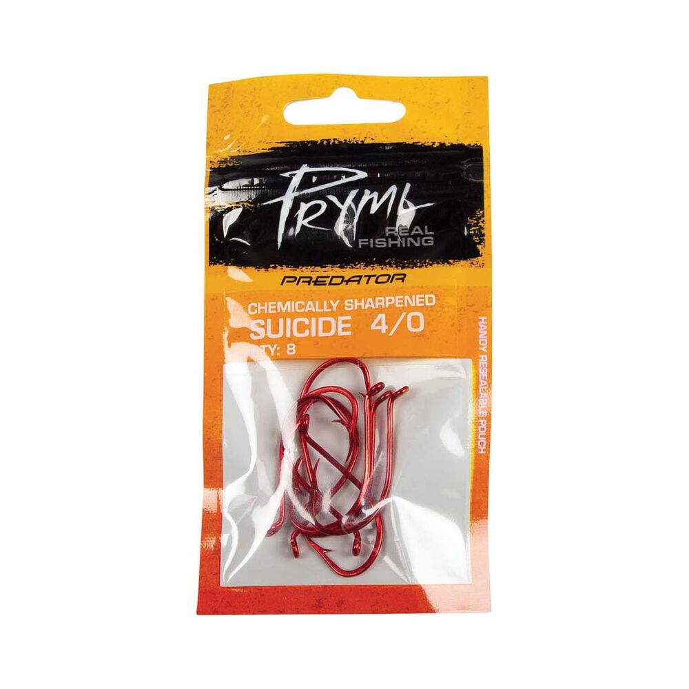 Pryml Predator Red Suicide Hooks