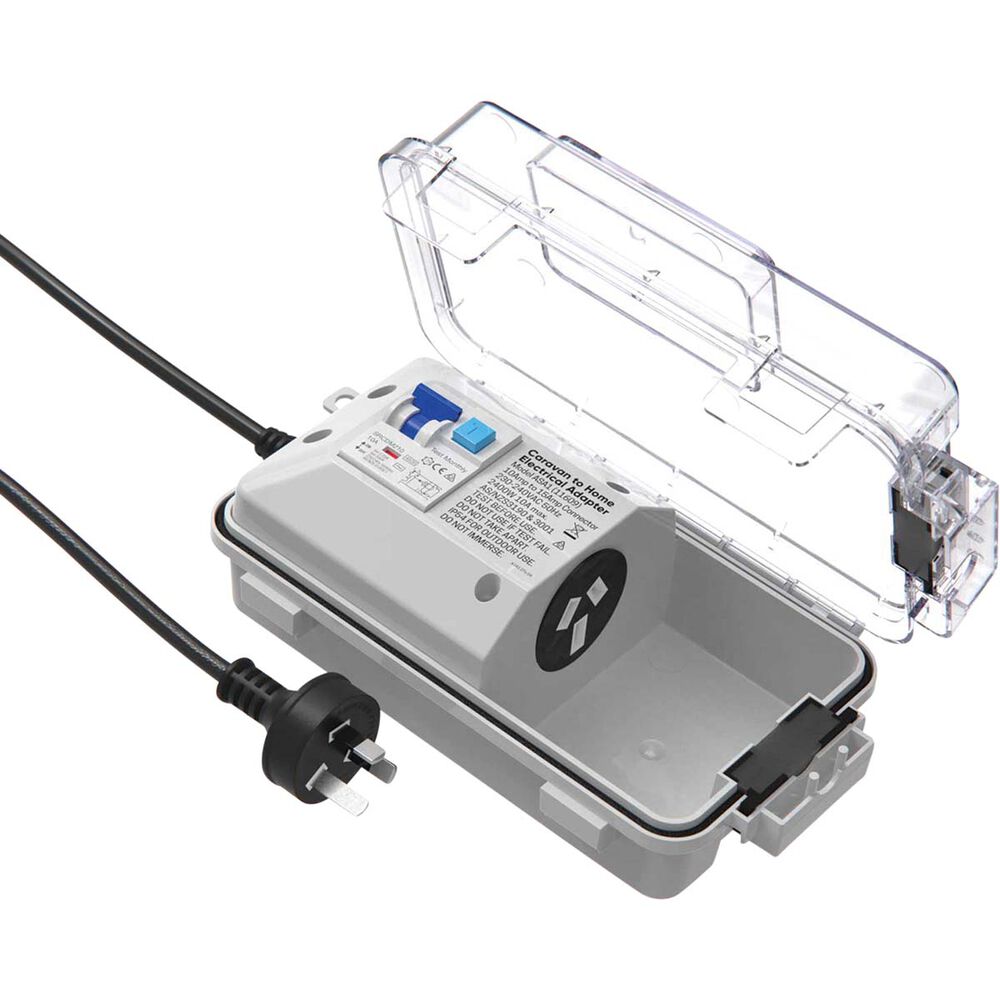 Ampsafe 10-15A Caravan Power Adaptor