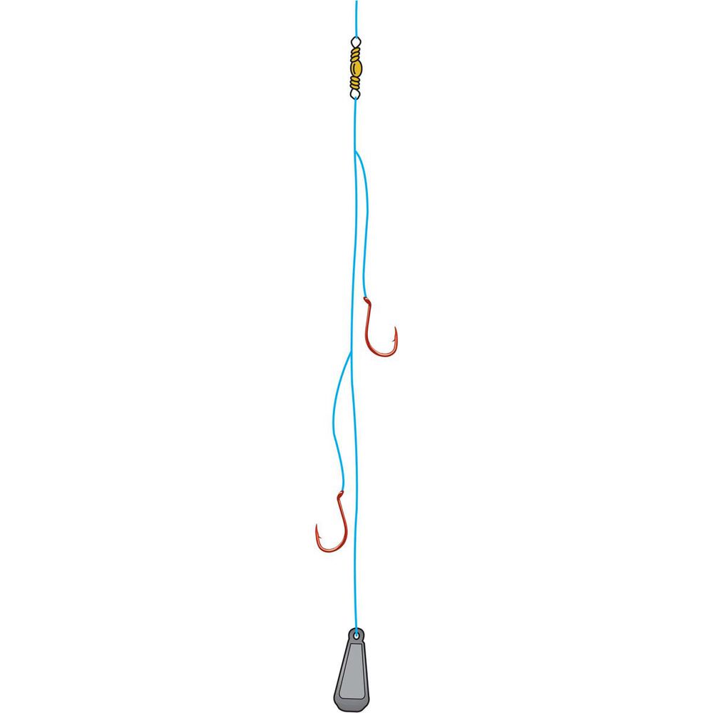 Neptune Pyramid Sinker Deluxe Whiting Rig