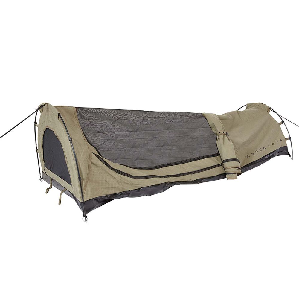 Wanderer Compact Tourer / Biker Single Swag with Carry Bag