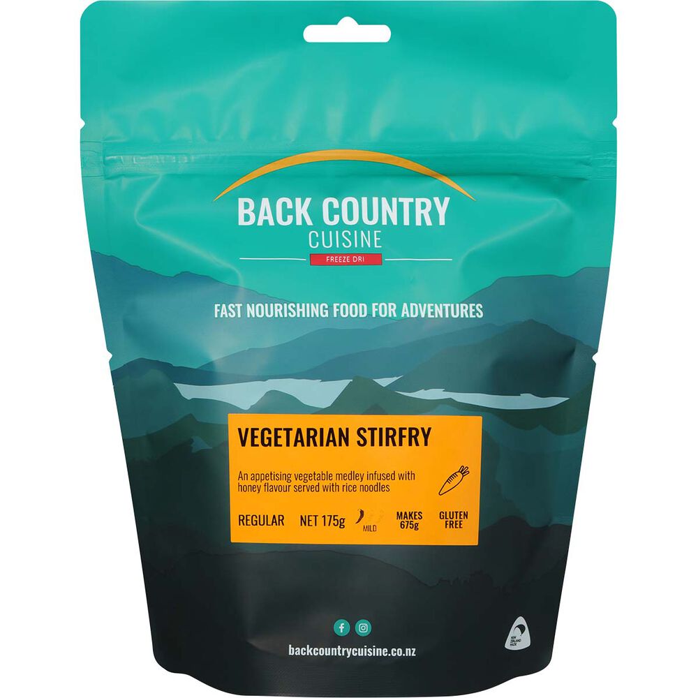 Back Country Cuisine Freeze Vegetarian Stir Fry 2 Serves
