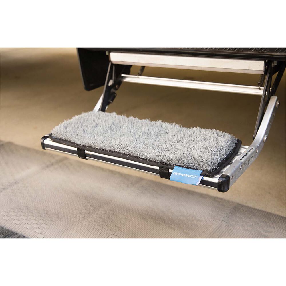 Companion Pull Out Caravan Set Dust Off Mat Grey 50x20cm