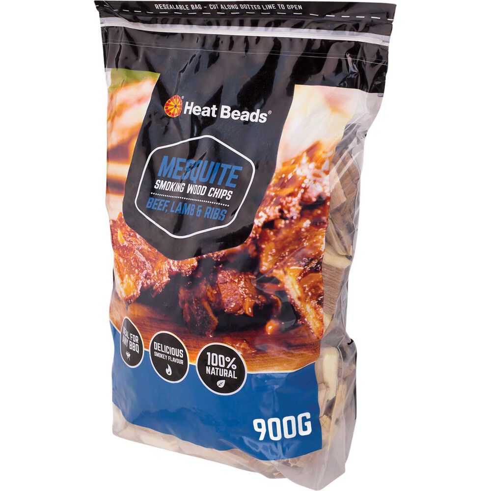Heat Beads Smoking Mesquite Woodchips 900g