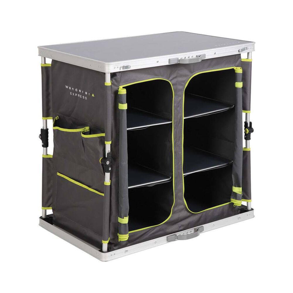 Wanderer Lightweight Express Instant Set Up Wardrobe 6 Shelf
