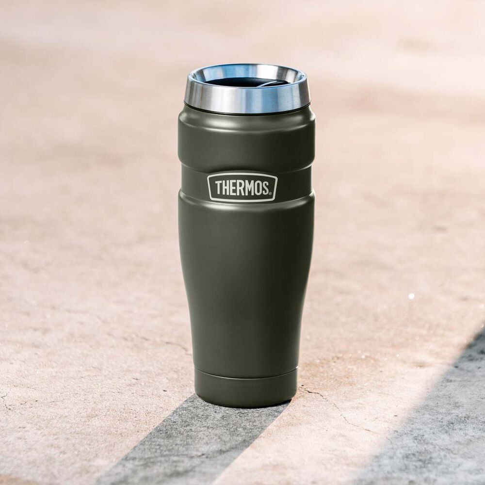 Thermos King Stainless Steel Tumbler 470ml Matte Army