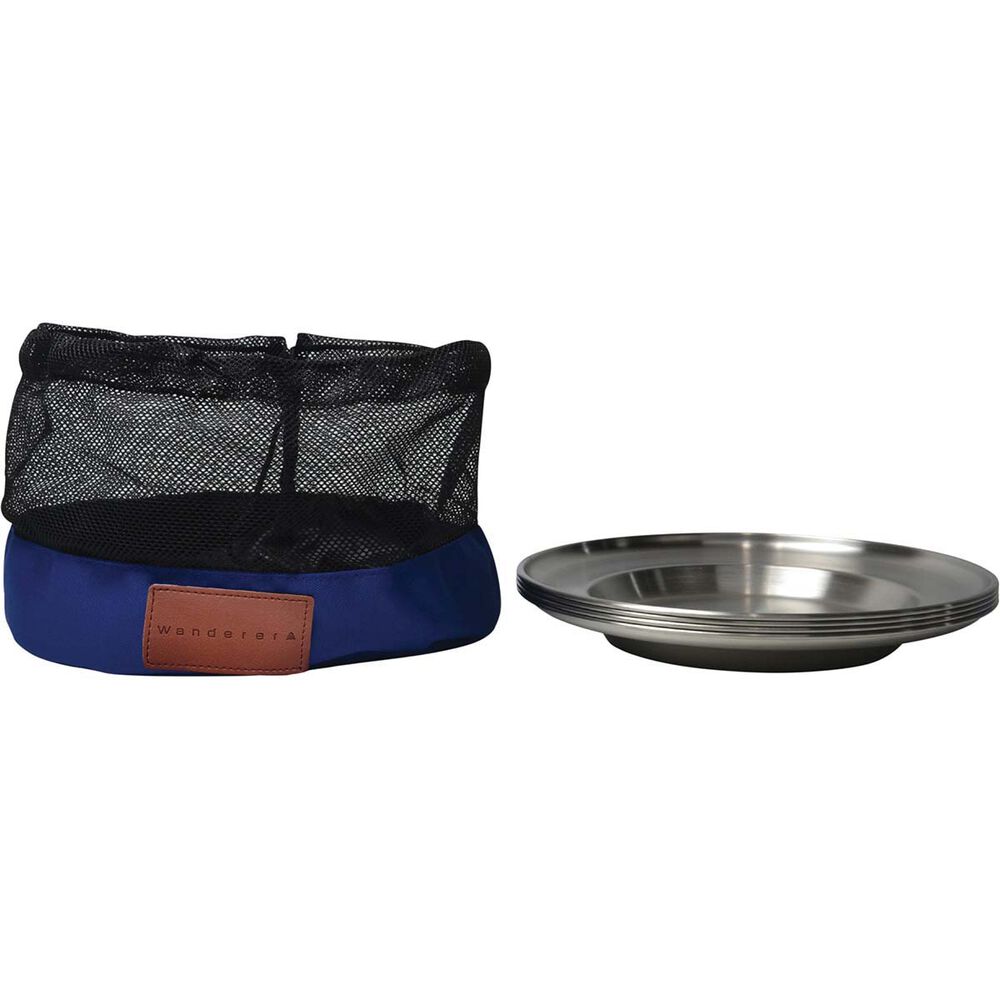 Wanderer Stainless Steel Dinner Plate 23cm 4 Pack