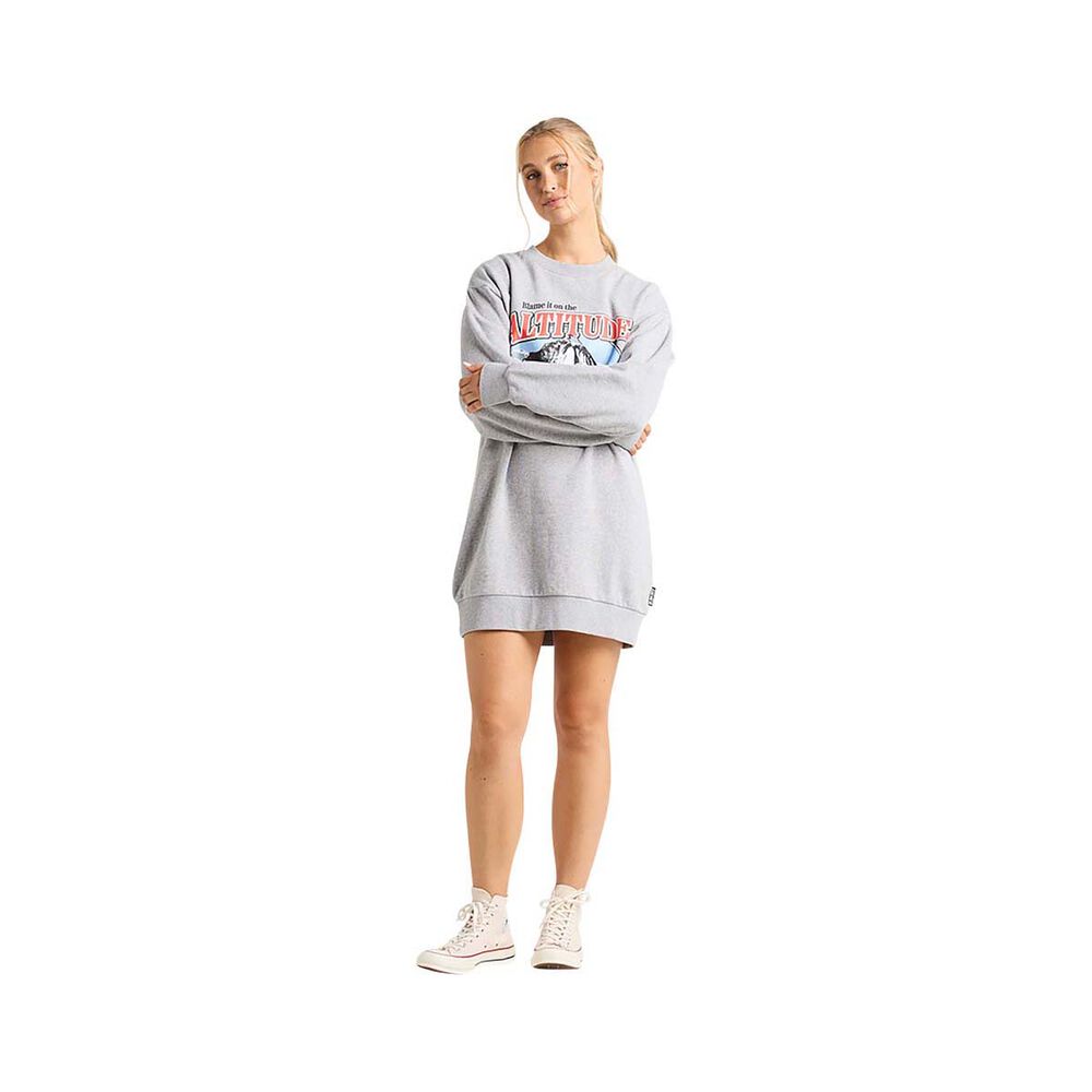 The Mad Hueys Women's Altitude Pullover Crew Dress