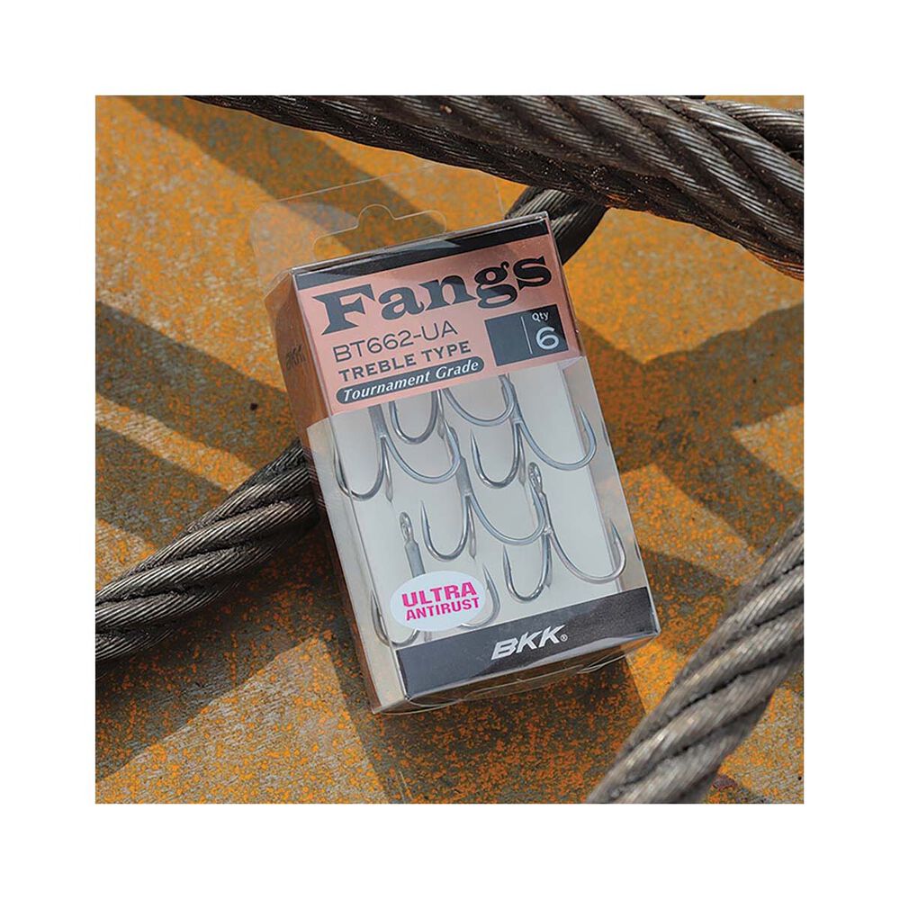 BKK Fangs 62 UA Treble Hook 3/0