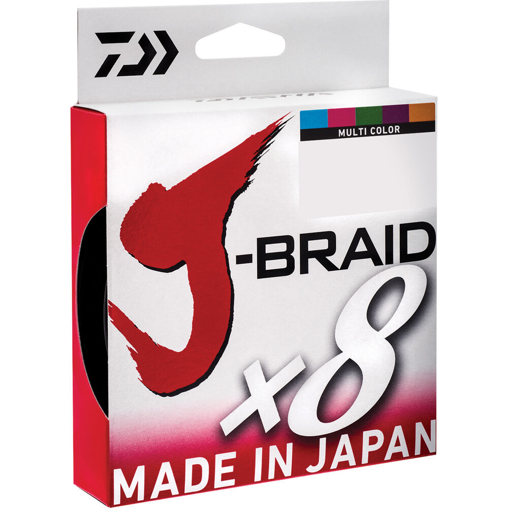Daiwa J-Braid X8 Muticlour Braid Line 500m
