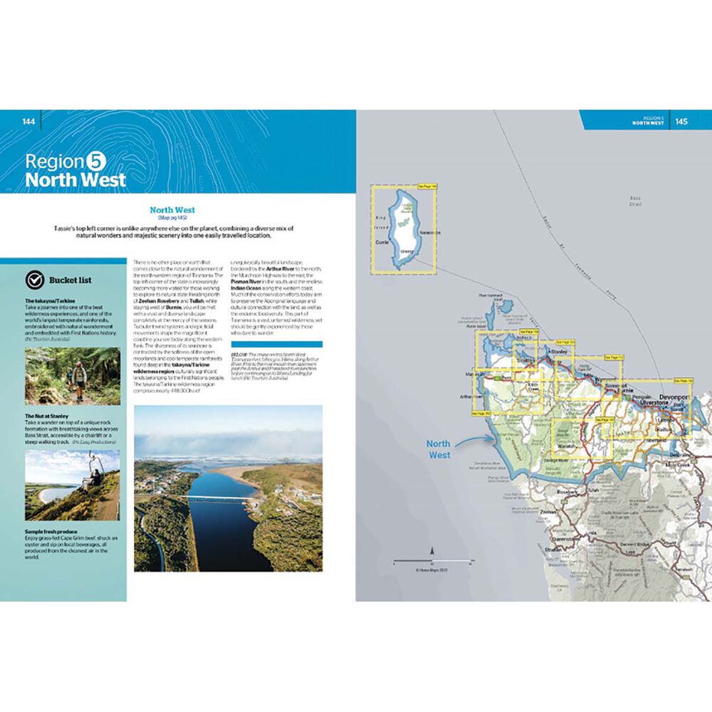HEMA Tasmania Atlas Guide – 2nd Edition