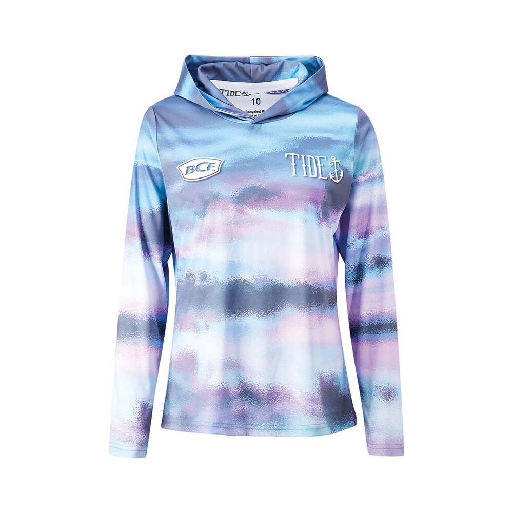 BCF x Tide Women's Cloud Hooded Sublimated Polo