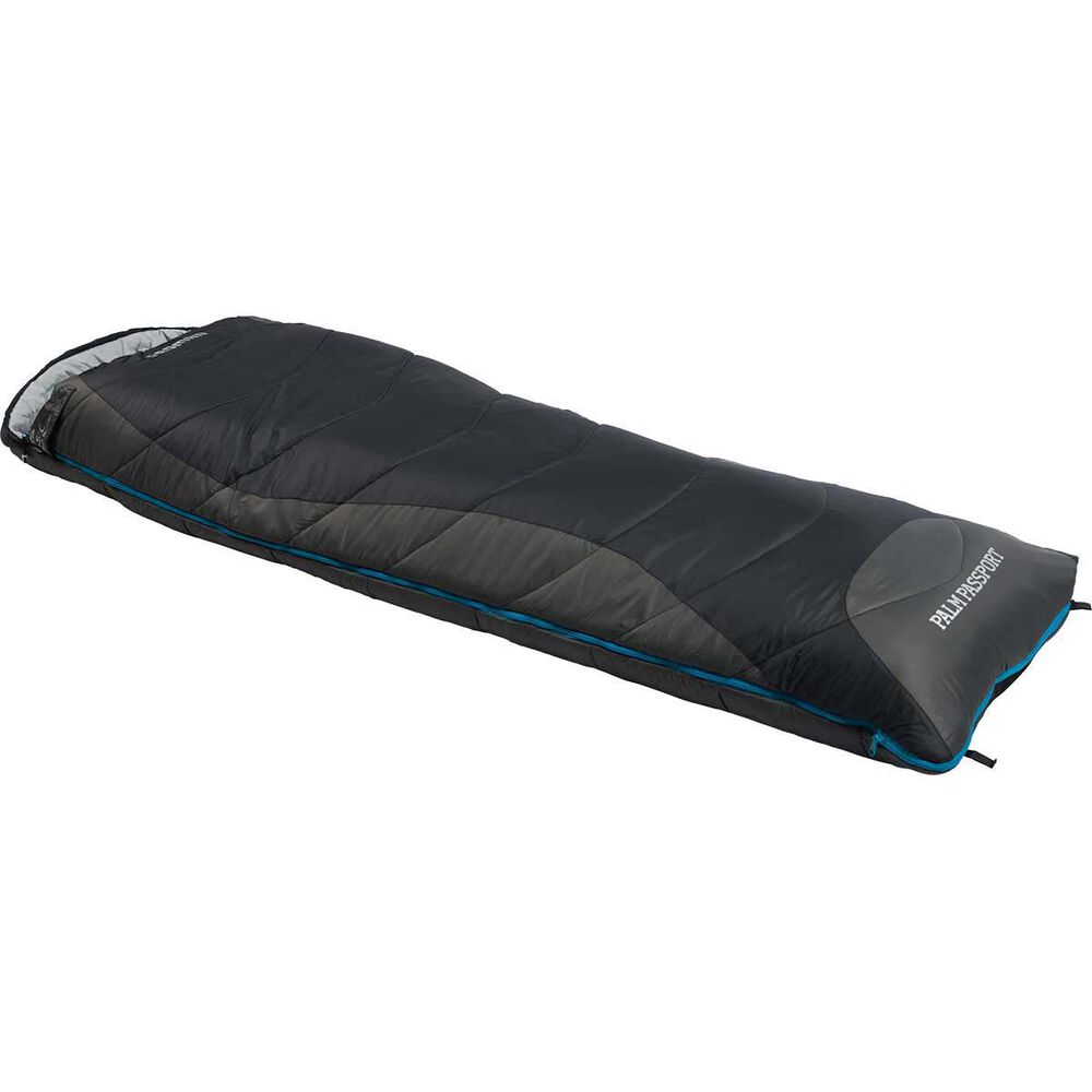 Roman Palm Passport -5°C Sleeping Bag - Black & Charcoal