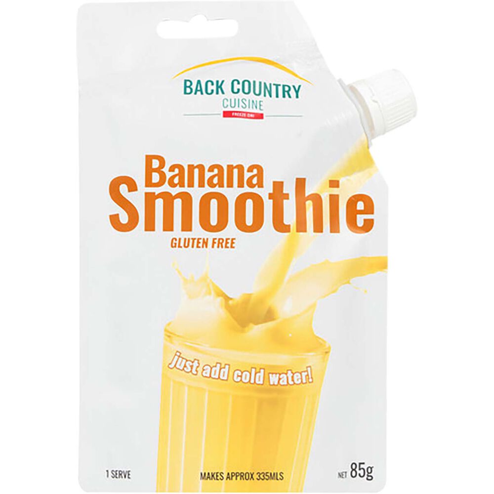 Back Country Cuisine Banana Smoothie Drink