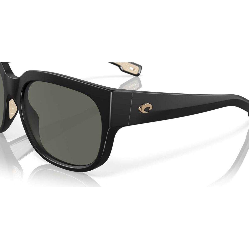 Costa Water Woman 2 Polarised Sunglasses Black with Grey Lens