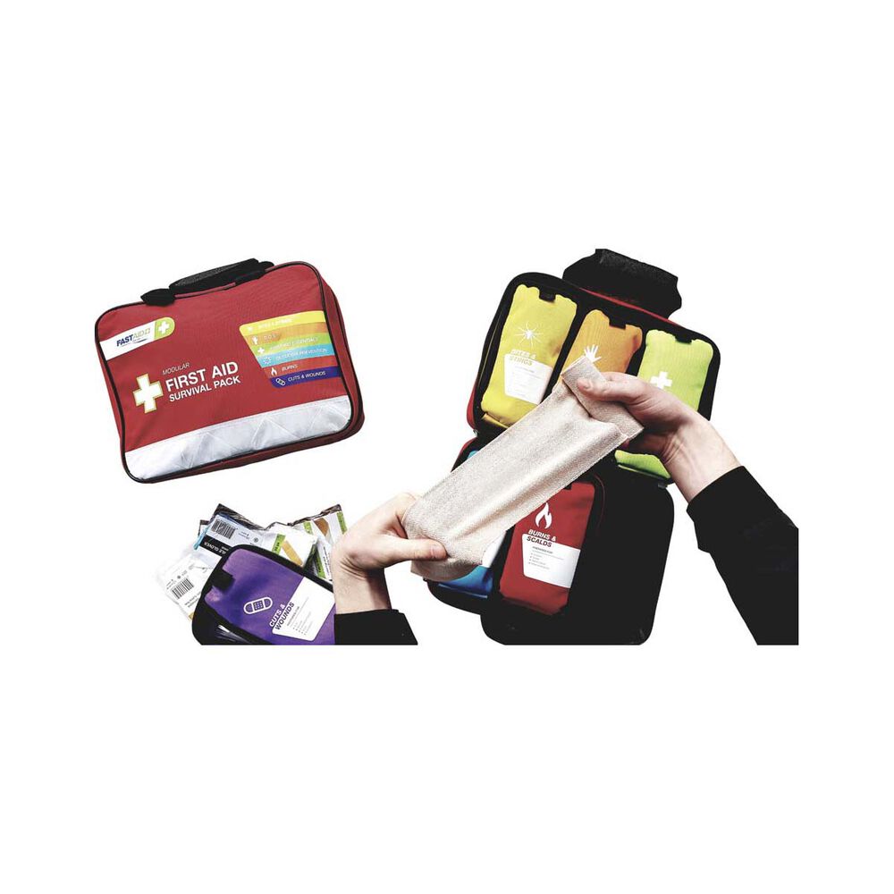 FastAid Modular Survival Pack First Aid Kit