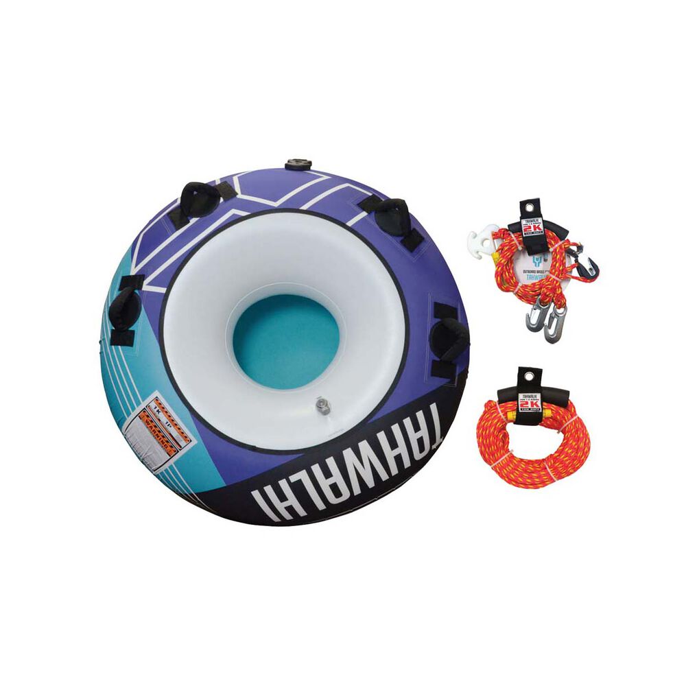 Tahwalhi Round 46" 1 Person Tow Tube Pack