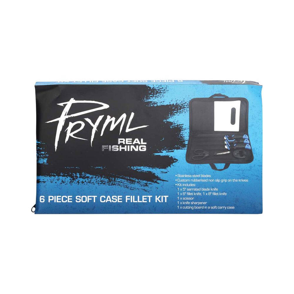 Pryml Knife Fillet Kit 6pce Soft Case Knife