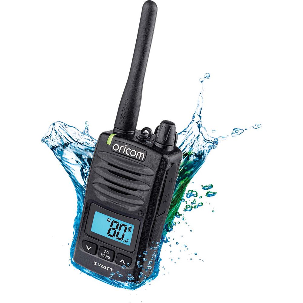 Oricom 5W Waterproof Handheld UHF CB Radio DTX600