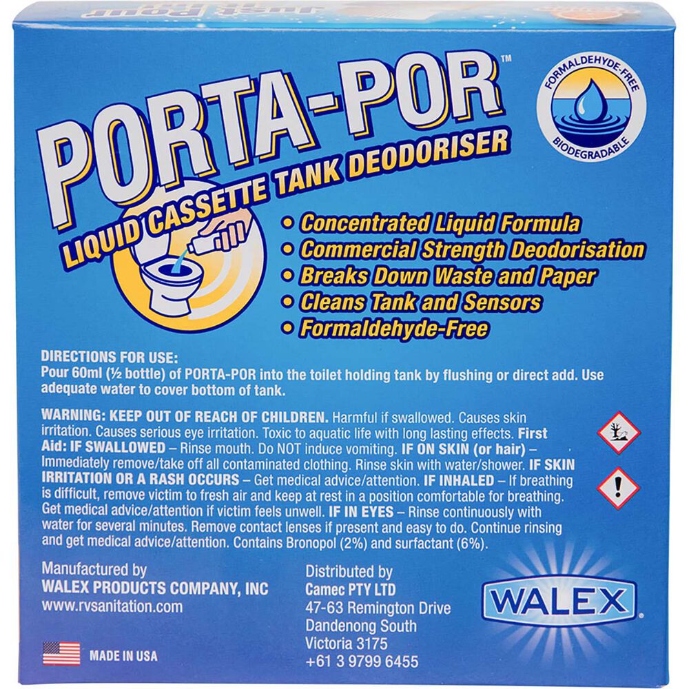 Walex Porta-Por Liquid 6 x 120ml