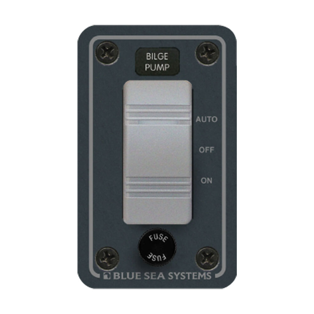 Blue Sea Systems Contura Water Resistant Bilge Pump Control Panel