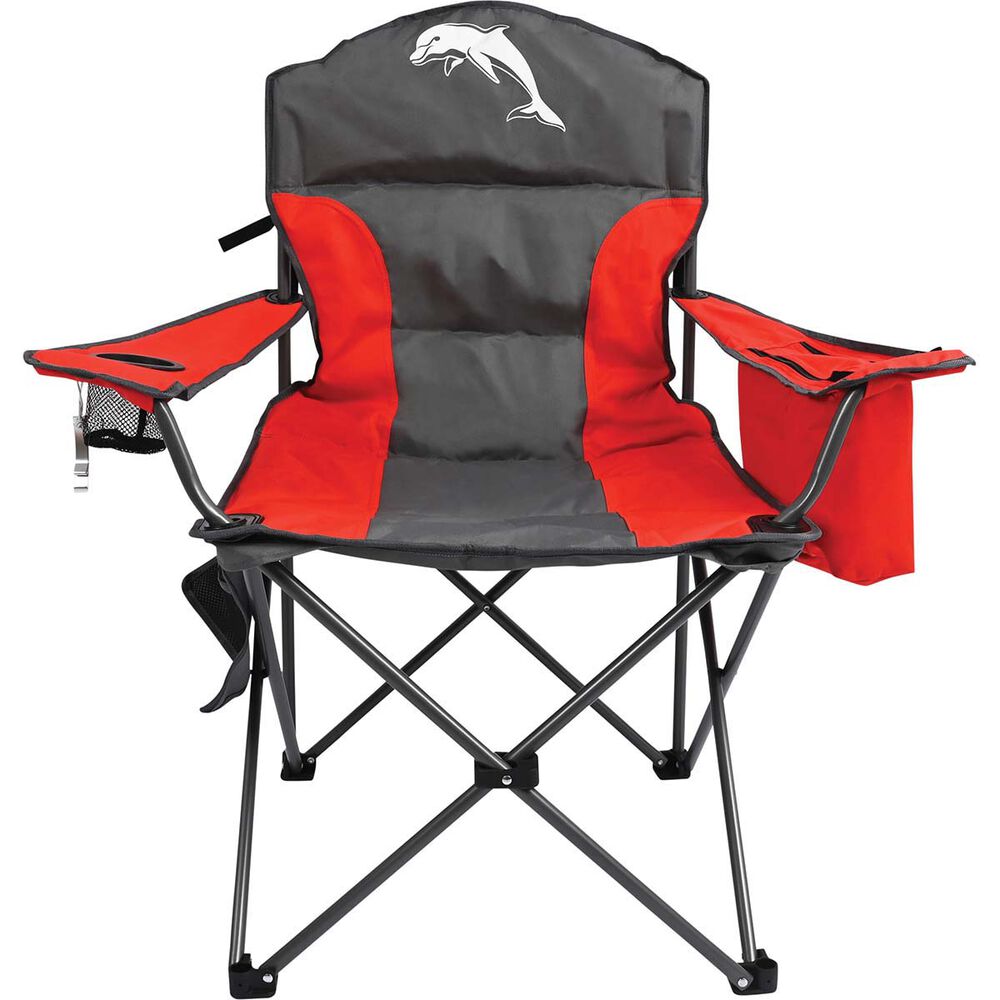 NRL Redcliffe Dolphins Camp Chair 130kg