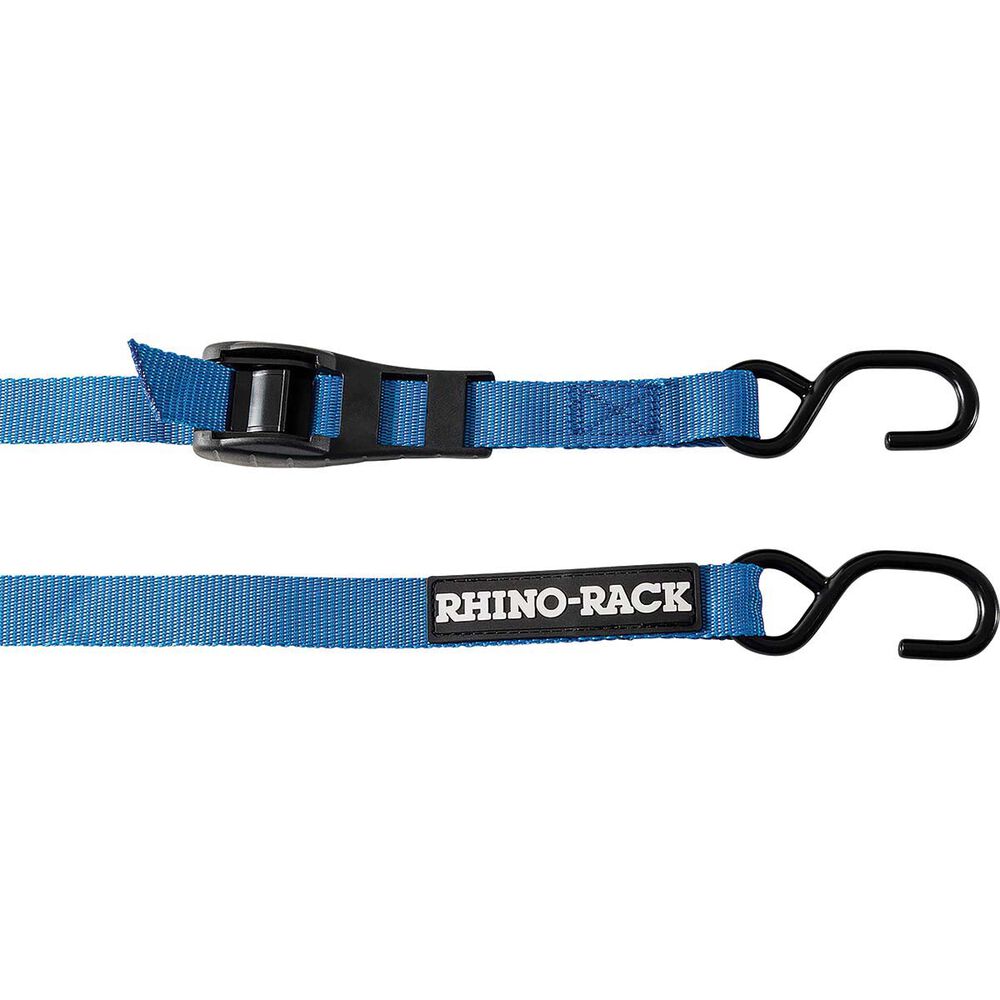 Rhino Rack Tie Down Straps with Hook - 2 Pack