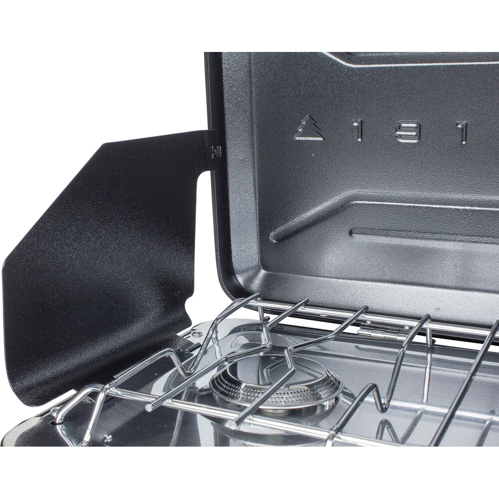 Wanderer LPG Portable Stove with Drip Tray - 2 Burner