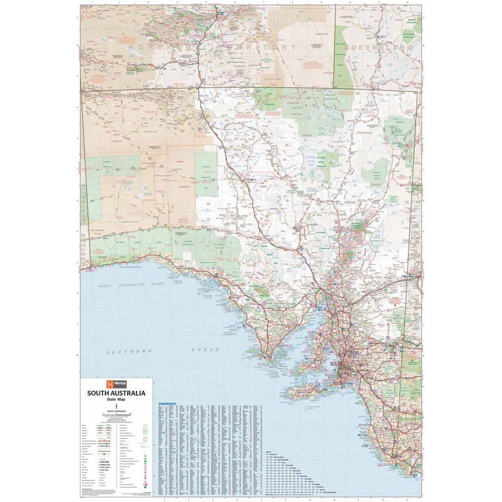 Hema South Australia State Map (8th Edition)