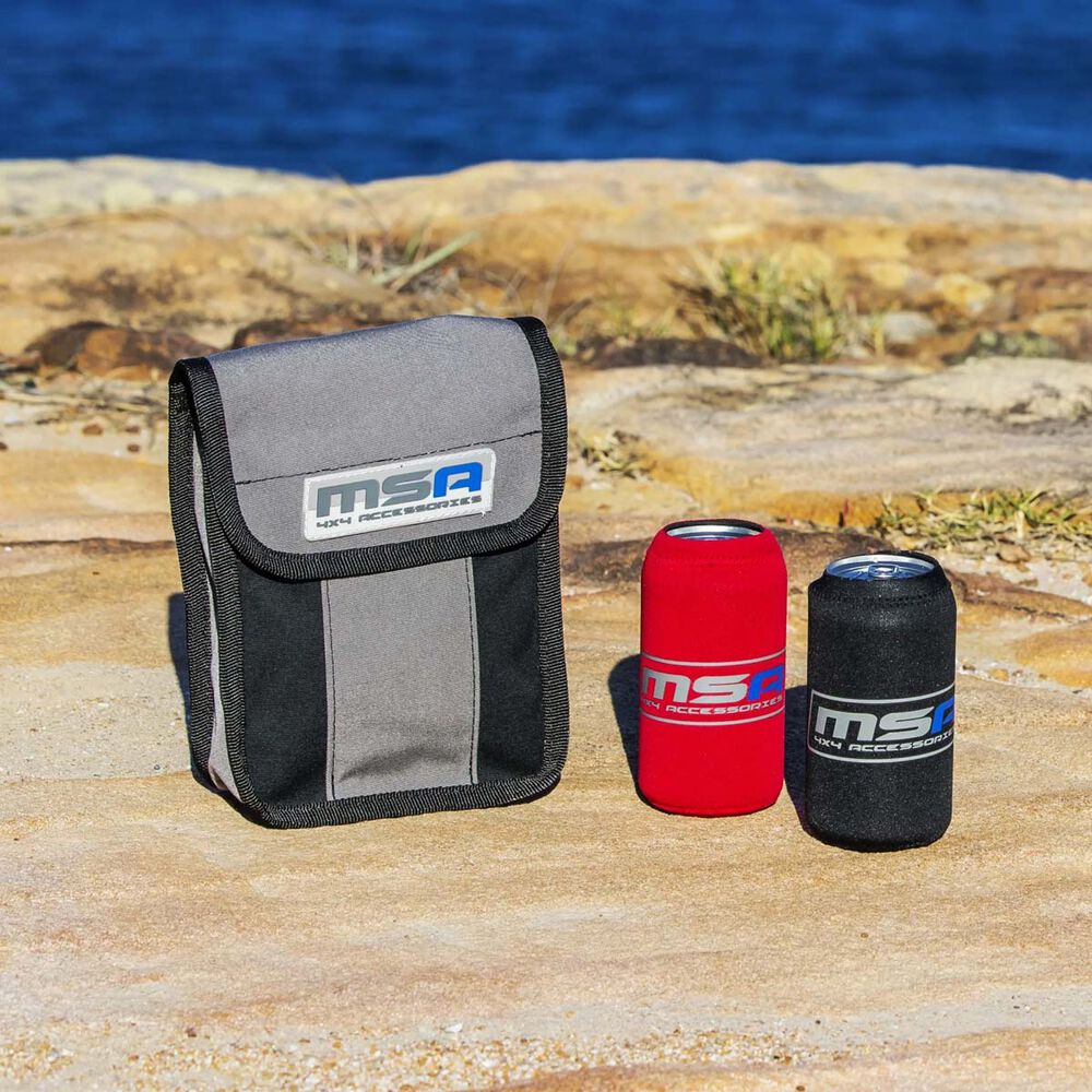 MSA Tinnie Tubes 12 Pack Red/Black