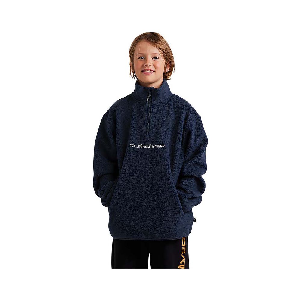 Quiksilver Youth Quarter Zip Crew Fleece