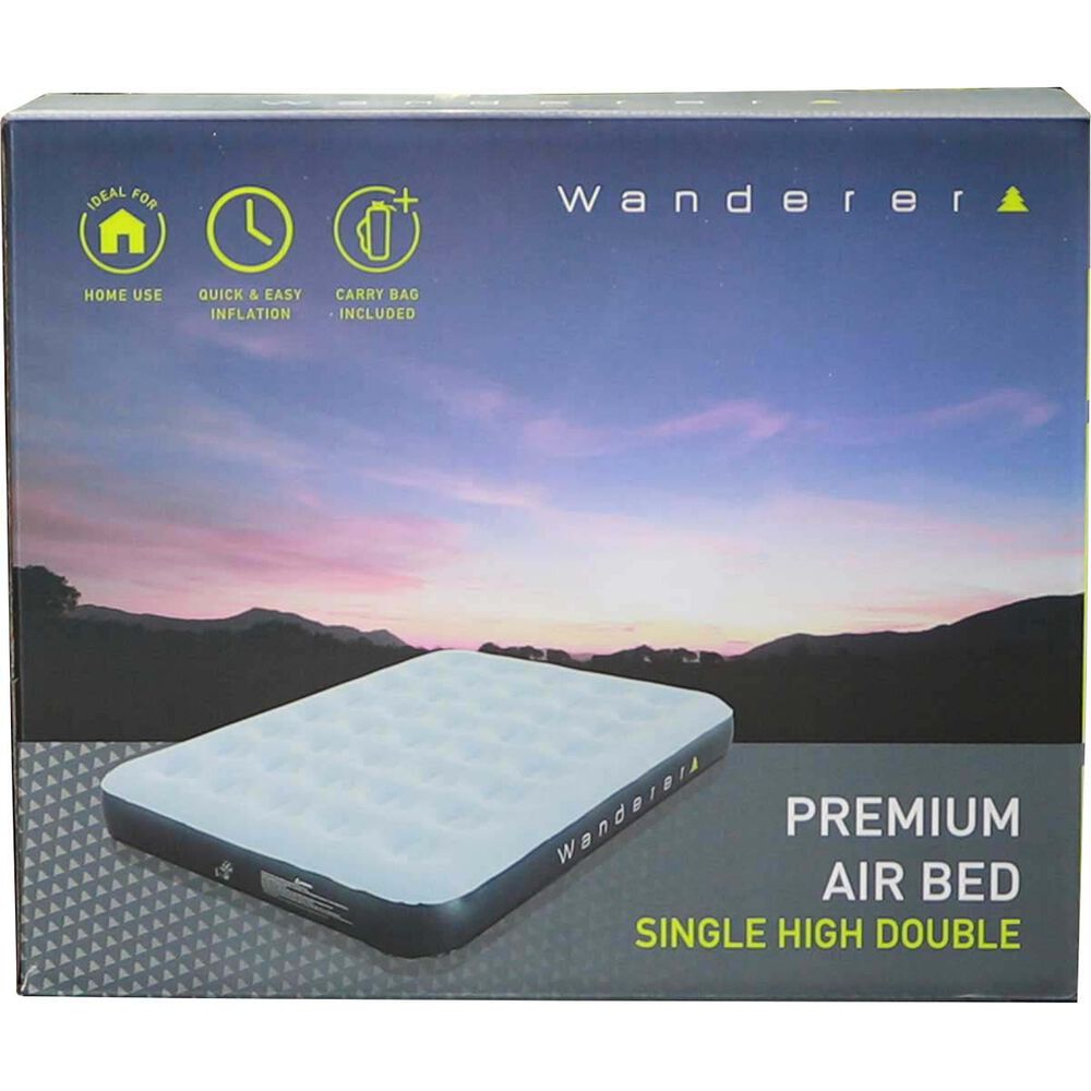Wanderer Single High Premium Air Bed Double