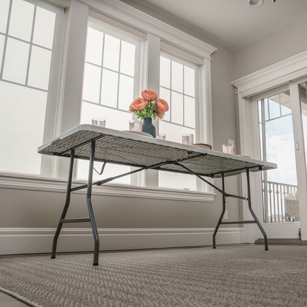Peakform 6ft Centrefold Blow Mould Folding Table