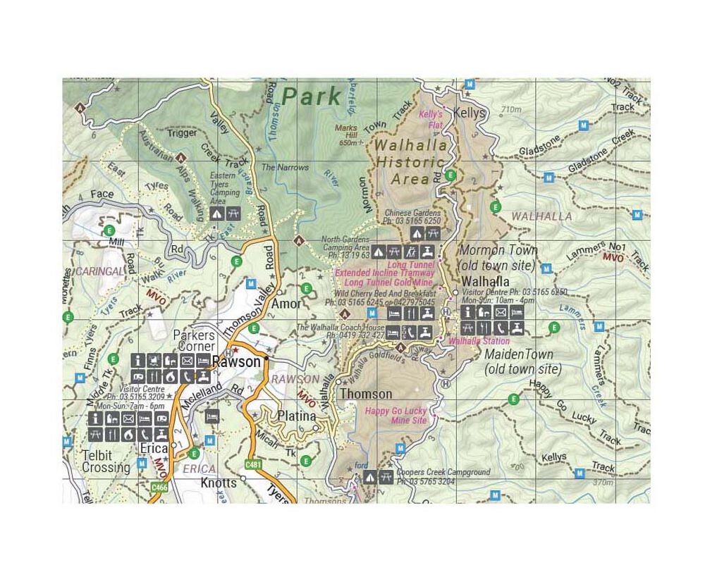 Hema High Country Vic - South West Map