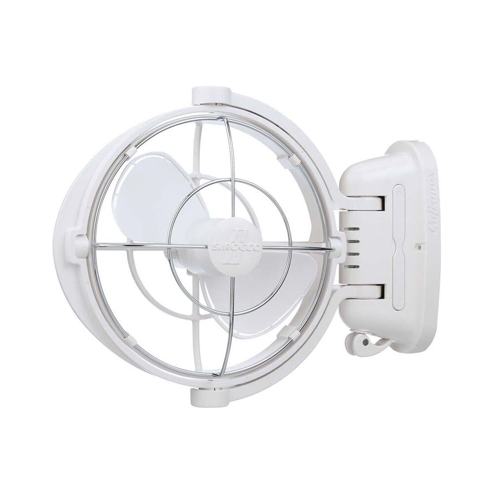 Sirocco 2 Caravan Fan 12/24V White