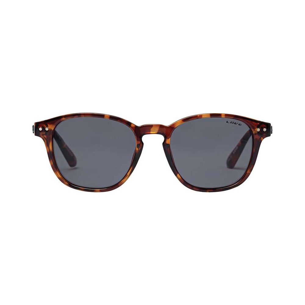 Liive Women's Phoenix Polarised Sunglasses Tortoise with Grey Lens