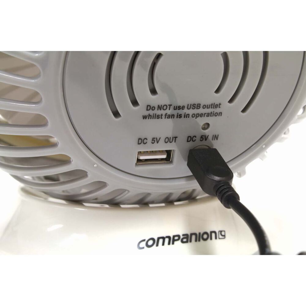 Companion 6in Rechargable Fan