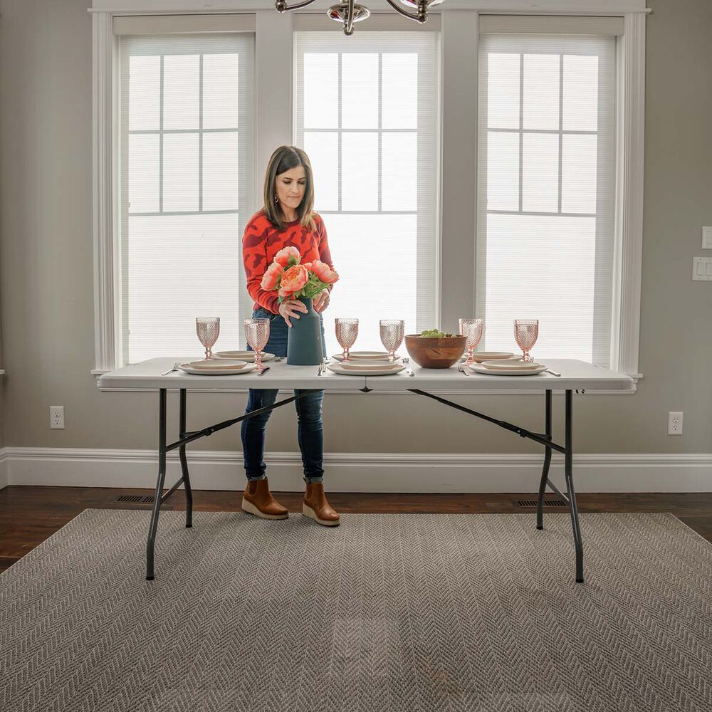 Peakform 6ft Centrefold Blow Mould Folding Table