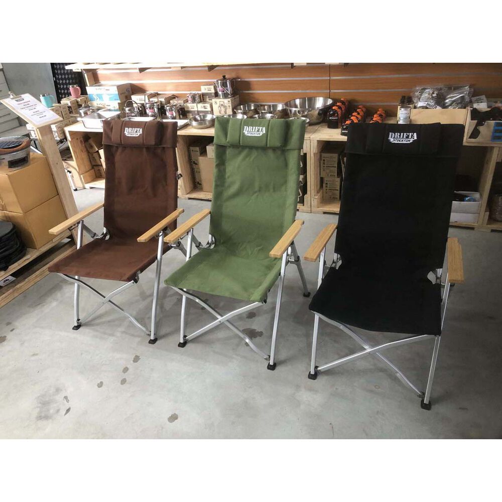 Drifta Deluxe Reclining Chair Headrest Black