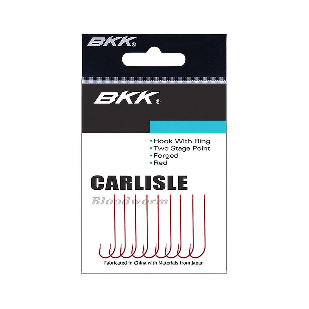 BKK Red Carlisle Bloodworm-R Hook