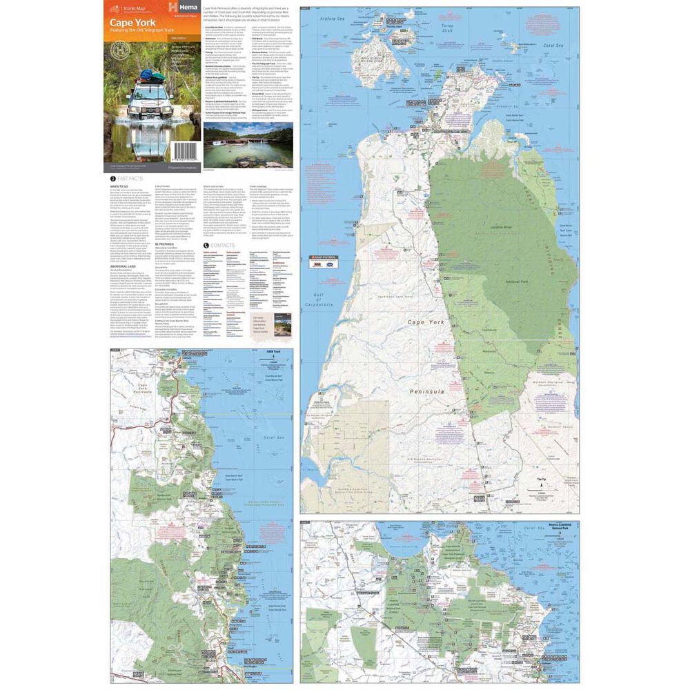 Hema Cape York Map